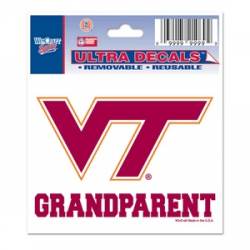 Virginia Tech Hokies Grandparent - 3x4 Ultra Decal