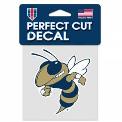 Georgia Tech Yellow Jackets 2021 Logo - 4x4 Die Cut Decal