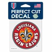 University Of Louisiana-Lafayette Ragin Cajuns - 4x4 Die Cut Decal