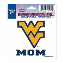 West Virginia University Mountaineers Mom - 3x4 Ultra Decal