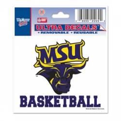 Minnesota State University Mankato Mavericks Basketball - 3x4 Ultra Decal