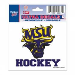 Minnesota State University Mankato Mavericks Hockey - 3x4 Ultra Decal