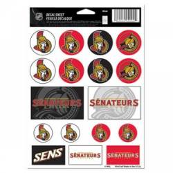 Ottawa Senators - 5x7 Sticker Sheet
