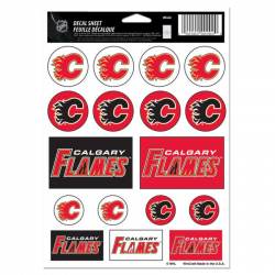 Calgary Flames - 5x7 Sticker Sheet