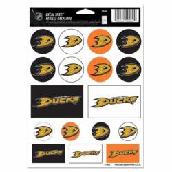 Anaheim Ducks - 5x7 Sticker Sheet