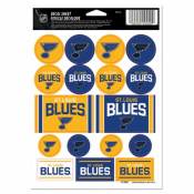 St. Louis Blues - 5x7 Sticker Sheet