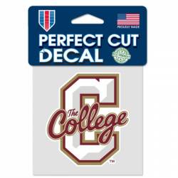College Of Charleston Cougars The College Logo - 4x4 Die Cut Decal