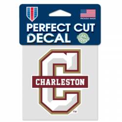 College Of Charleston Cougars Logo - 4x4 Die Cut Decal