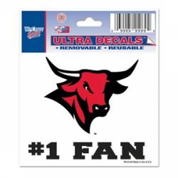 University Of Nebraska-Omaha Mavericks #1 Fan - 3x4 Ultra Decal