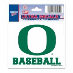University Of Oregon Ducks Baseball - 3x4 Ultra Decal