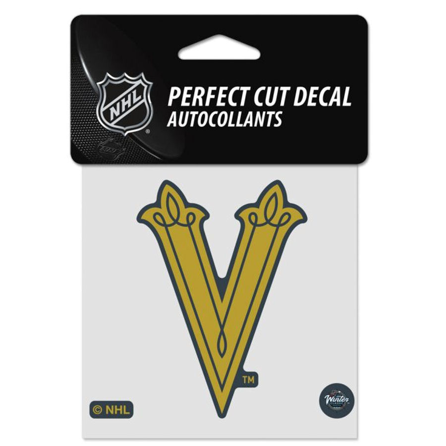 Vegas Golden Knights Winter Classic Logo - 4x4 Die Cut Decal at Sticker ...