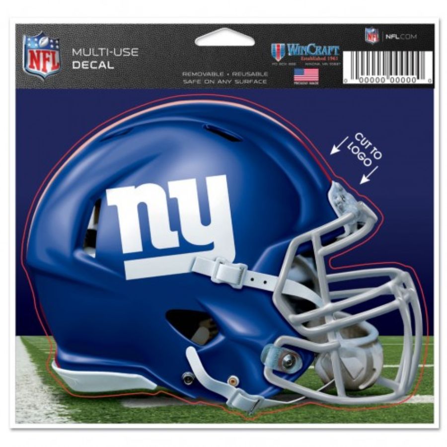 New York Giants Helmet - Sticker at Sticker Shoppe