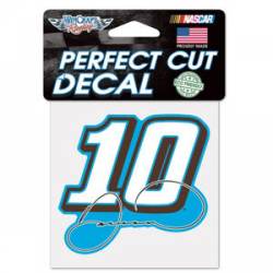 Danica Patrick #10 - 4x4 Die Cut Decal