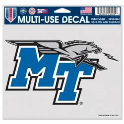 Middle Tennessee State University Blue Raiders - 5x6 Ultra Decal