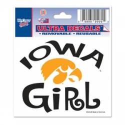 University Of Iowa Hawkeyes Girl - 3x4 Ultra Decal