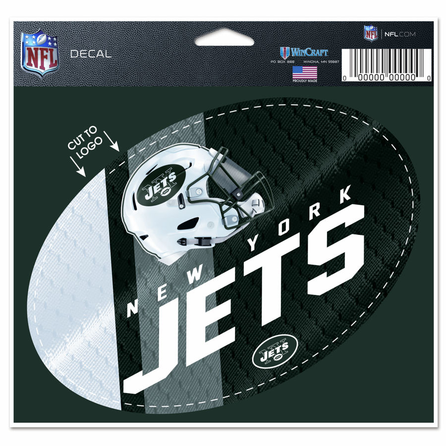 New York Jets Circle Logo Vinyl Decal / Sticker 5 sizes!!