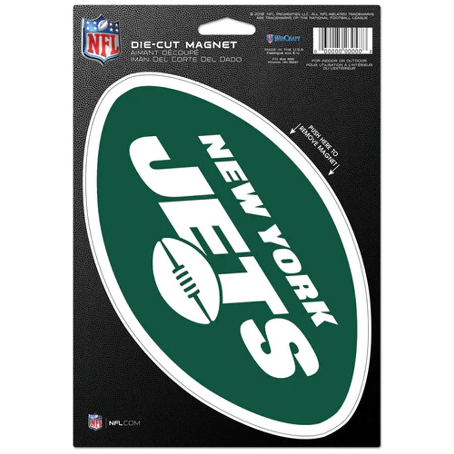 New York Jets - Breast Cancer Awareness Magnet at Sticker Shoppe