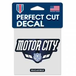 Detroit Tigers City Connect Logo - 4x4 Die Cut Decal