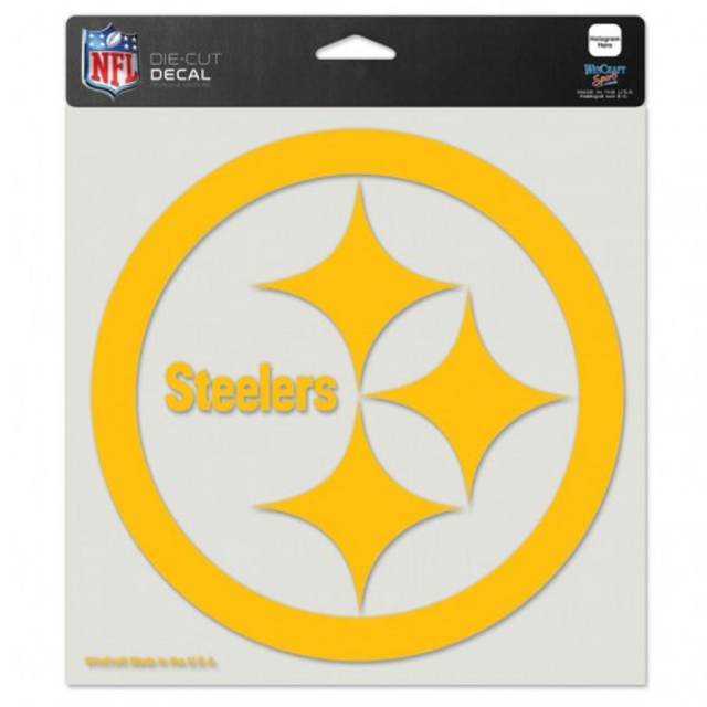 : Pittsburgh Steelers 18x18 Die Cut Decal : Sports & Outdoors