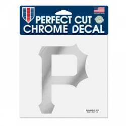 Pittsburgh Pirates - 6x6 Chrome Die Cut Decal