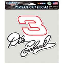 Dale Earnhardt #3 - 8x8 Full Color Die Cut Decal