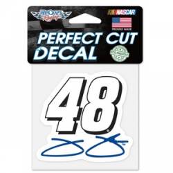 Jimmie Johnson #48 - 4x4 Die Cut Decal