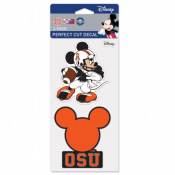 Oklahoma State University Cowboys Disney - Set of Two 4x4 Die Cut Decals