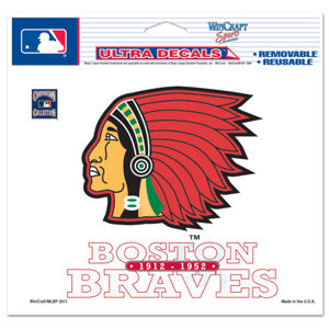 Atlanta Braves Retro Decal / Sticker 5