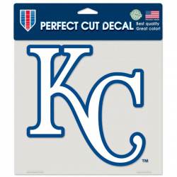 Kansas City Royals Alternate - 8x8 Full Color Die Cut Decal