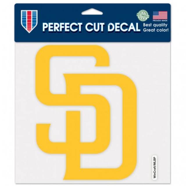 San Diego Padres WinCraft 4'' x 4'' Color Perfect Cut Decal