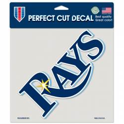 Tampa Bay Rays - 8x8 Full Color Die Cut Decal