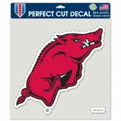 University Of Arkansas Razorbacks - 8x8 Full Color Die Cut Decal