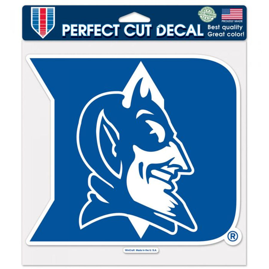 Duke University Blue Devils - 8x8 Full Color Die Cut Decal at Sticker ...