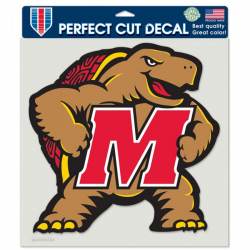 University Of Maryland Terrapins - 8x8 Full Color Die Cut Decal