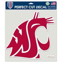 Washington State University Cougars - 8x8 Full Color Die Cut Decal