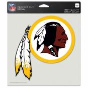 Washington Redskins - 8x8 Full Color Die Cut Decal