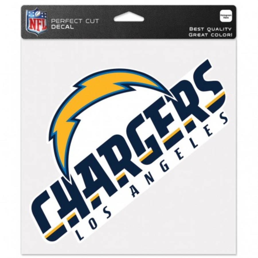 Los Angeles Chargers Logo - 8x8 Full Color Die Cut Decal at Sticker Shoppe