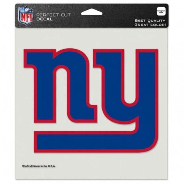 New York GIants 4 Time Super Bowl Champions - 8x8 Full Color Die Cut Decal