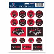 University of Nevada-Las Vegas UNLV Rebels - 5x7 Sticker Sheet