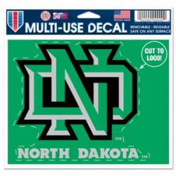 University Of North Dakota Fighting Sioux - 4.5x5.75 Die Cut Ultra Decal