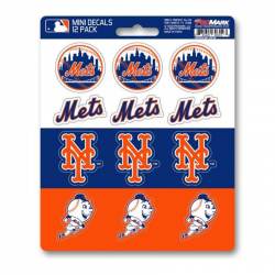 New York Mets Retro - Set Of 12 Sticker Sheet