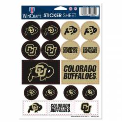 University Of Colorado Buffaloes - 5x7 Sticker Sheet