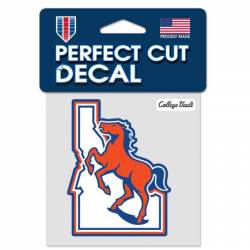 Boise State University Broncos Retro Logo - 4x4 Die Cut Decal