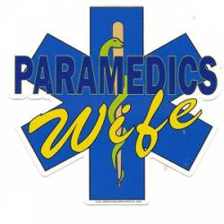 Paramedics Wife - Decal