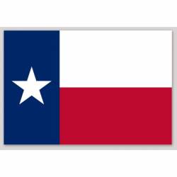 State Of Texas - Vinyl Flag Sticker