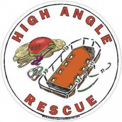 High Angle Rescue Stokes Basket - Decal