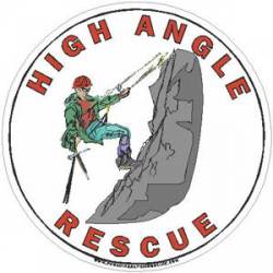 High Angle Rescue - Decal