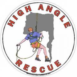 High Angle Rescue Carabiner - Decal