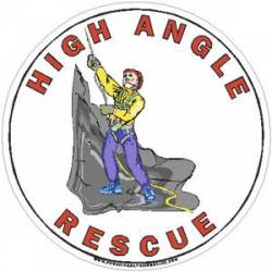 High Angle Rescue - Sticker