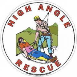 High Angle Rescue Patient - Decal